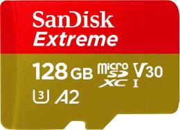 SanDisk Extreme UHS-1 U3 V30 4K Ultra HD 128G(アダプター無し)