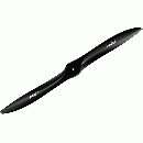 34X12 エンジン用プロペラ(木製)　黒
