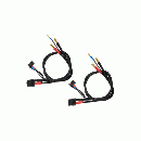 XT60⇔バナナプラグ 2S用コネクタケーブル 2本入り