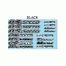 O.S.SPEED PRO　ステッカー 2023 Black