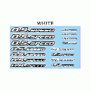 O.S.SPEED PRO ステッカー 2023 WHITE