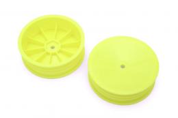 Front Dish Wheel 2.2 for Carpet Tire (Yellow)