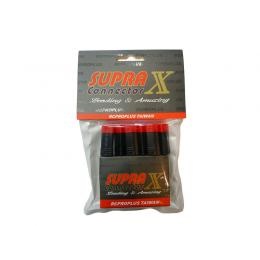 2色三角ホルダー付き 5mmコネクターセット バッテリー用 (オスメス各6個)