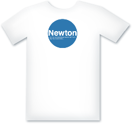 Newton Tシャツ