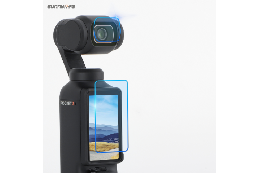 Osmo Pocket3用レンズ/モニター保護フィルム(2枚セット)