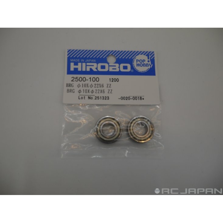 BRG. 10mm X 22mm X 6ZZ