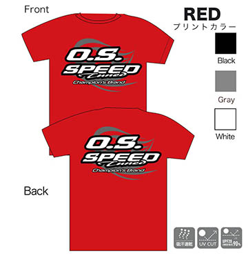 SPEED Tシャツ 2015 RED (XXXL)4L