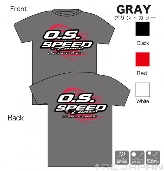 SPEED Tシャツ 2015 GRAY (XXL)3L