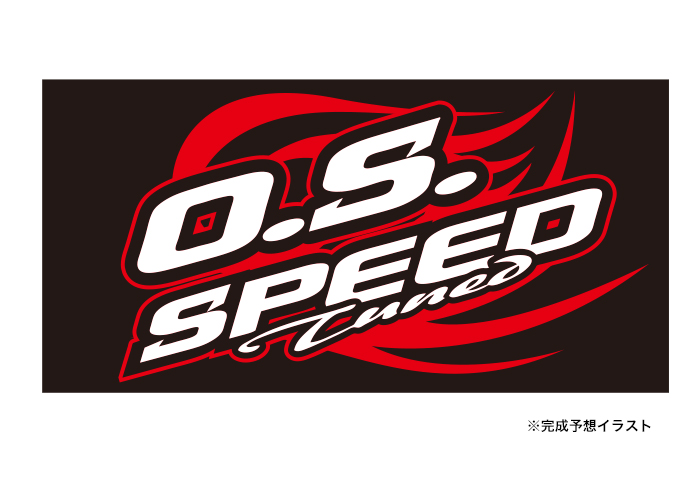 O.S. SPEED タオル 2017 (RED)